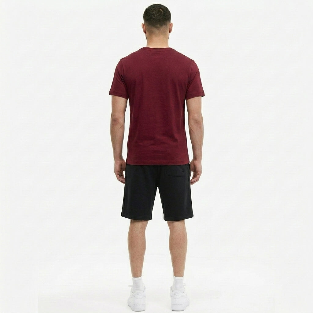 Ensemble Homme NK Sportswear Bordeaux – 2 Pièces + Veste Coupe-Vent Offerte