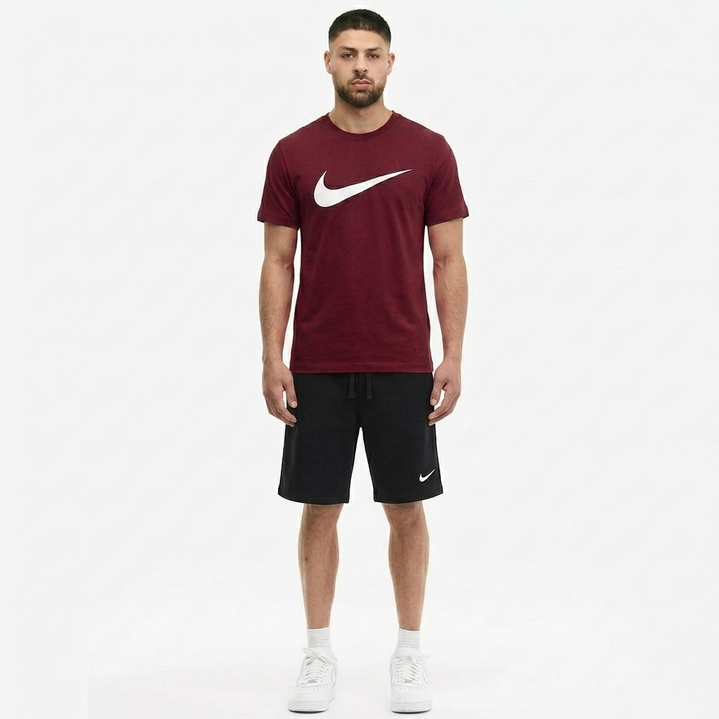 Ensemble Homme NK Sportswear Bordeaux – 2 Pièces + Veste Coupe-Vent Offerte