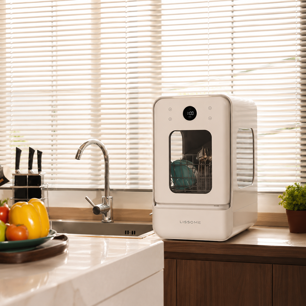 SmartWash 360™ | Compact Countertop Dishwasher, No Installation Required