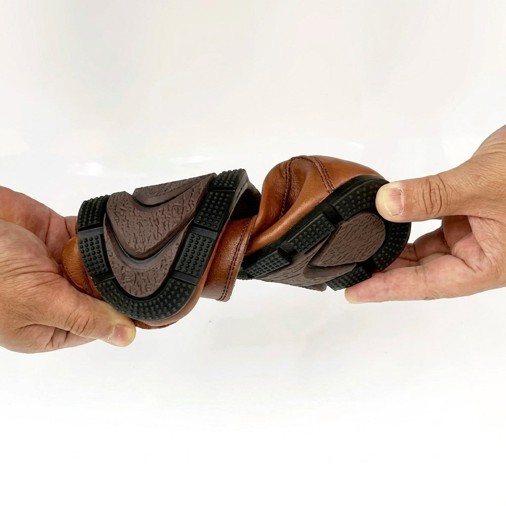 Mocassins Homme Élégance Flex en Cuir Véritable – Offre 1+1