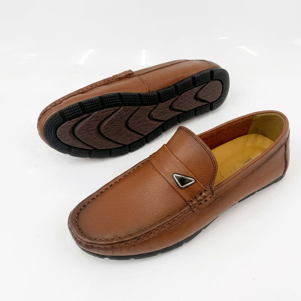 Mocassins Homme Élégance Flex en Cuir Véritable – Offre 1+1